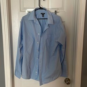 George dress shirt, light blue, 16.5, 34-35